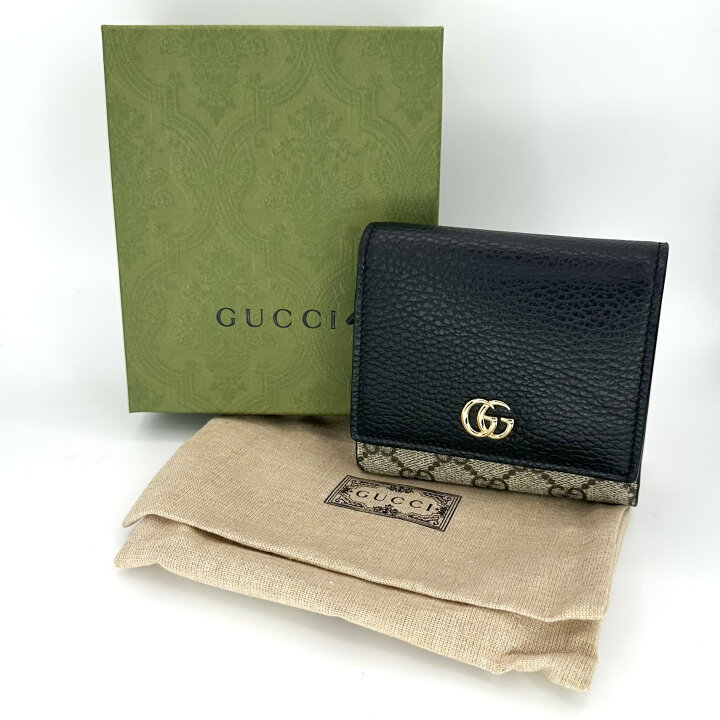 楽天市場】【GUCCI】グッチ GGマーモント ミディアム ウォレット  