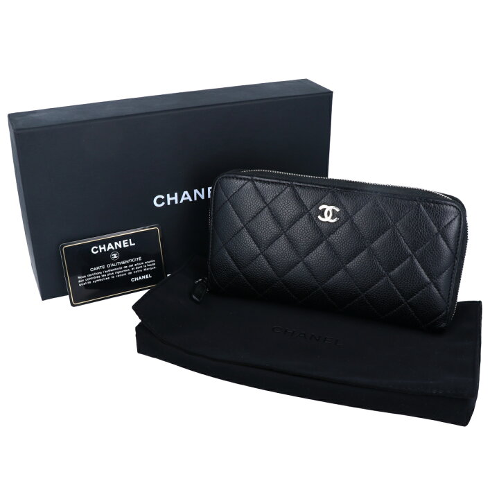 楽天市場】【CHANEL】シャネル クラシック ロングジップウォレット  