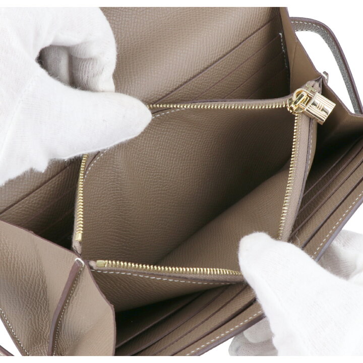 楽天市場】【HERMES】 エルメス ケリーウォレット C刻印 2018年製 