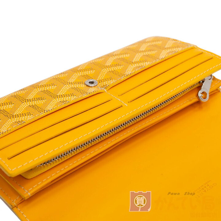 楽天市場】【GOYARD】ゴヤール ヴァレンヌ ヘリンボーン 二つ折り長 