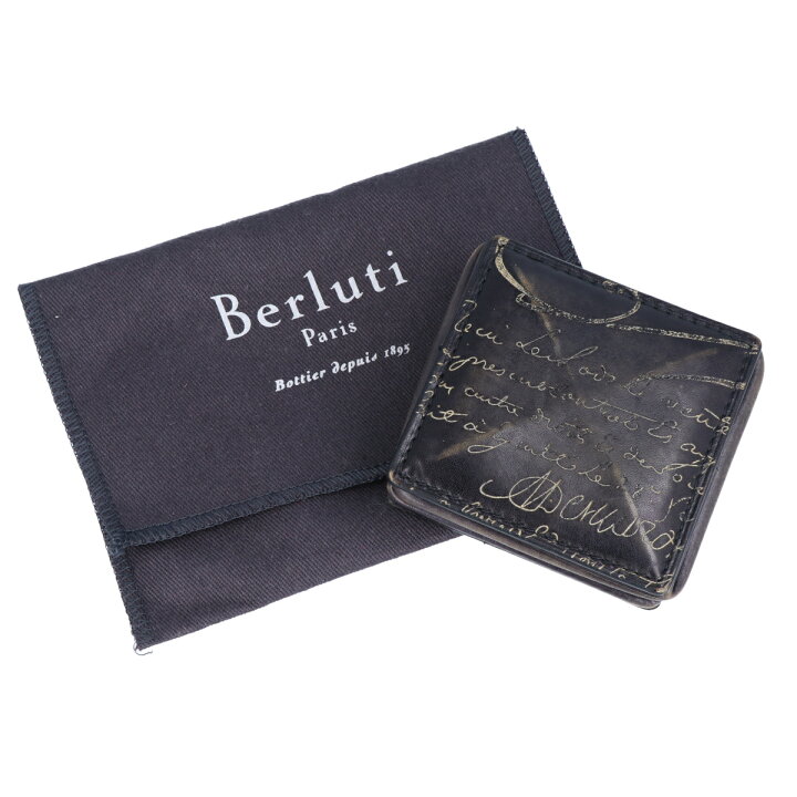 楽天市場】【BERLUTI】ベルルッティ カヤ KHAYA カリグラフィ コイン 