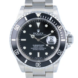【ROLEX】ロレックス サブマリーナ デイト 16610 A番 1999年頃 ステンレススチール SS 40mm 黒文字盤 自動巻き オートマ メンズ 腕時計 時計 【中古】 USED-A 【9356】 質屋かんてい局仙台卸町 楽天市場店