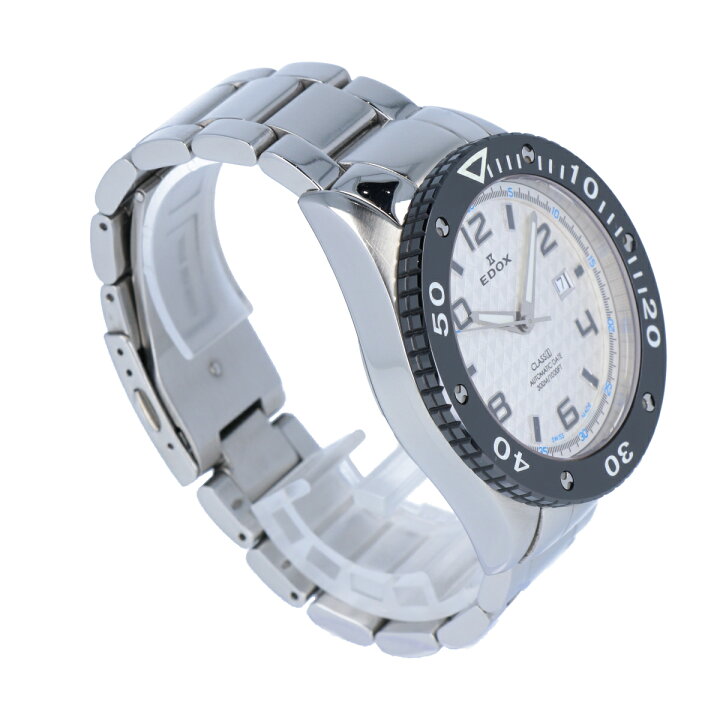 楽天市場】【EDOX】 エドックス クラスワン 80079 シルバー文字盤 SS 