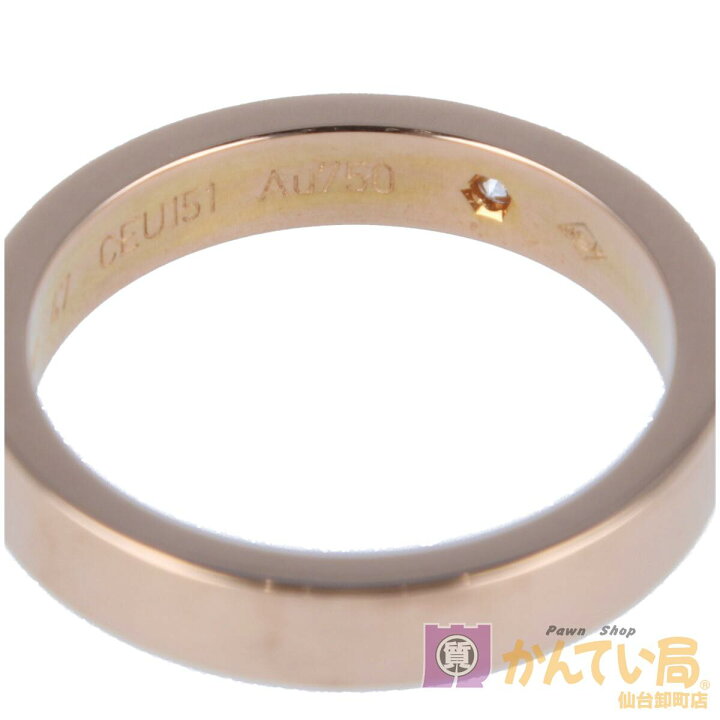 楽天市場】【Cartier】カルティエ エングレーブドリング デザイン 
