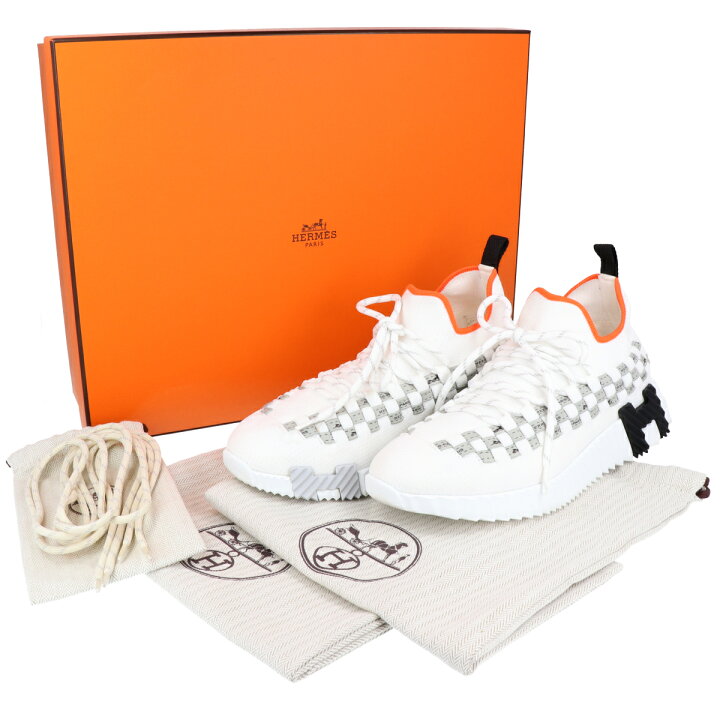楽天市場】【HERMES】 エルメス フレックス スニーカー 靴 #35.5 約 