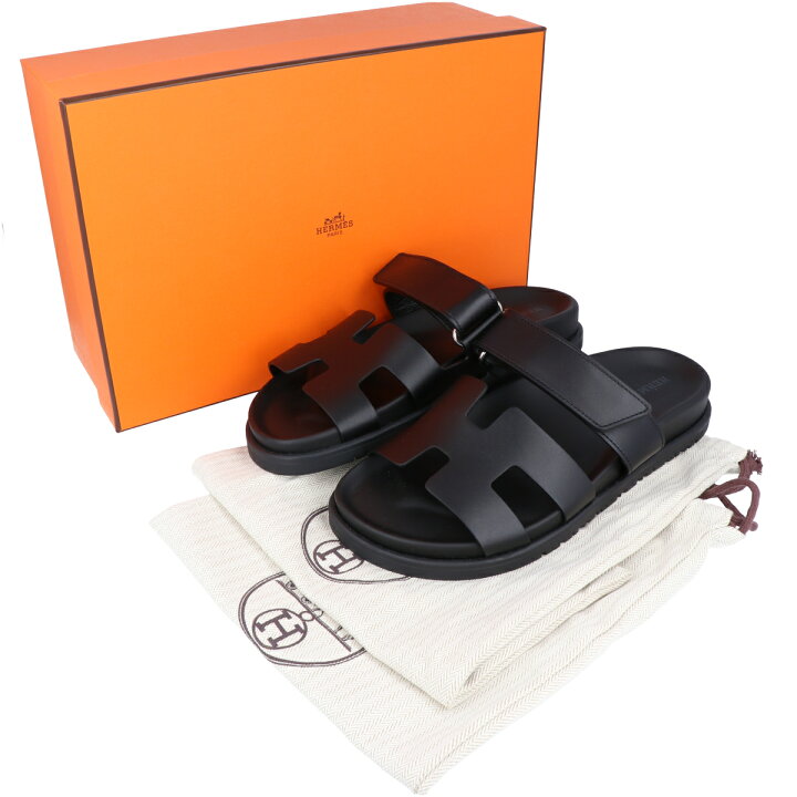 楽天市場】【HERMES】 エルメス シプレ サンダル レザー 36.5サイズ 