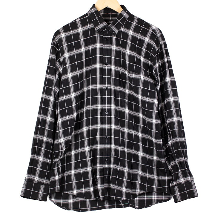 楽天市場】【BALENCIAGA】 バレンシアガ チェックシャツ バックロゴ 