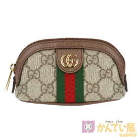 【GUCCI】 グッチ キーポーチ 625707 オフィディア ベージュ エボニー GGスプリーム キャンバス キーケース レディース 【中古品】 USED-A 【9356】質屋かんてい局仙台卸町店 楽天市場店