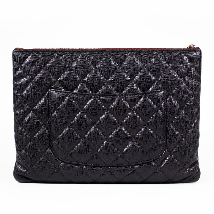 楽天市場】【CHANEL】シャネル クラシックポーチ A82545 26番台 