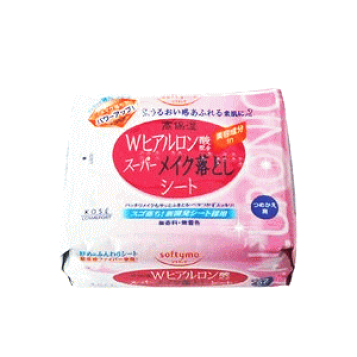 楽天市場】コーセー ソフティモ メイク落としシート Wヒアルロン酸配合