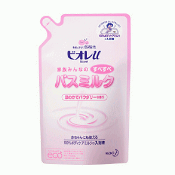 楽天市場】花王 ビオレu すべすべバスミルク ミルクローズの香り 本体