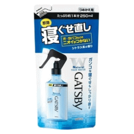 マンダム ギャツビー 寝ぐせ直しウォーター つめかえ用 250ml