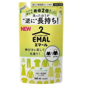 6月花王クーポン対象商品 花王 エマール リフレッシュグリーンの香り つめかえ用 360ml