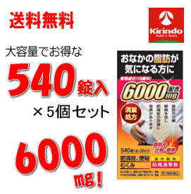 初夏セール 送料無料 5個セット第2類医薬品北日本製薬 防風通聖散エキス6000 540錠入 30日分×5個セット 6000mg ★セルフメディケーション税制対象商品