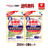 5月のさわやかセール ゆうパケットで送料無料 2個セット 小林製薬の栄養補助食品(サプリメント) サラシア…