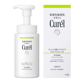 ポイント20倍 6/30(火)23:59まで 花王 キュレル 皮脂トラブルケア泡洗顔料 150mL×1個 医薬部外品 洗顔料