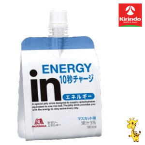 森永製菓 inゼリー (インゼリー) エネルギー 180g×1個 軽減税率対象商品 1注文36個(1ケース)まで
