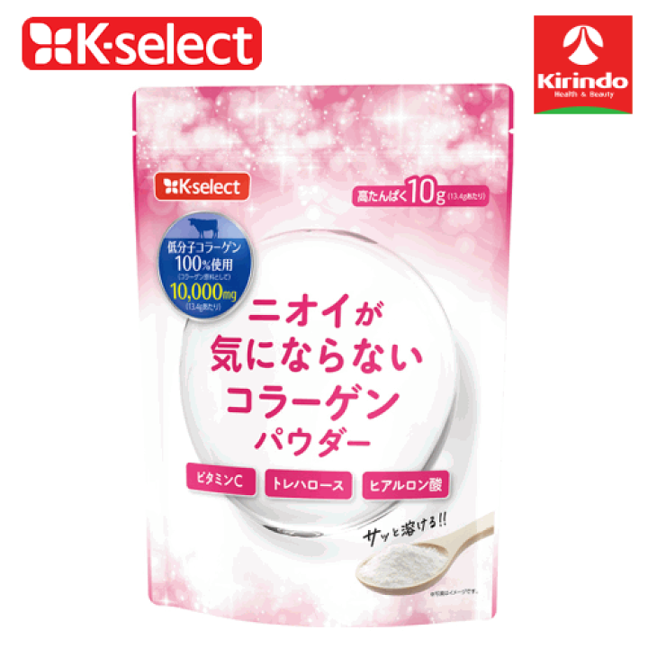 楽天市場】K-select ニオイが気にならないコラーゲンパウダー 201g 低