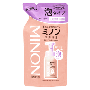 第一三共ヘルスケア ミノン 全身シャンプー 泡タイプ つめかえ用 400ml 【医薬部外品】