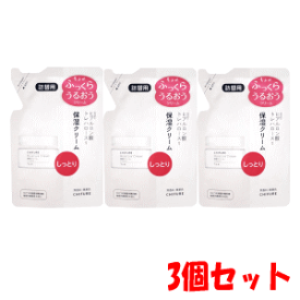 【3個セット】ちふれ化粧品 保湿クリーム しっとりタイプ 詰替用 56g×3