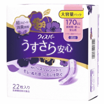 【新品、未開封】ウィスパー うすさらシルキー Lサイズ 14枚入り　Wガード 楽天市場】ウィスパー うす さらシルキー l 14枚 ベージュの通販