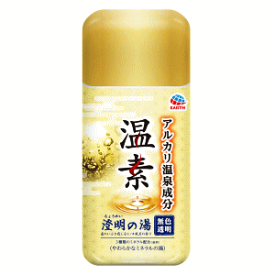 アース製薬 温素 澄明の湯 600g【医薬部外品】