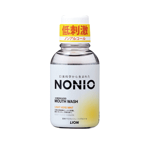 ライオン Nonio マウスウォッシュ ノンアルコール ライトハーブミント 80ml 口臭予防 マウスウォッシュ 価格比較 価格 Com
