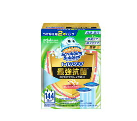 ジョンソン スクラビングバブル トイレスタンプ 最強抗菌 エレガンスフラワー つけかえ用 2本パック 38g×2（12回分）