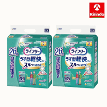 ライフリー うす型軽快パンツ LL ( 26枚入 )/ ライフリー 中度