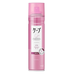 花王 ケープ ソフト やわらかにキープ 微香性 180g×1本 ヘアケア ヘアスプレー 整髪料