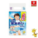 ユニ・チャーム ムーニー 水あそびパンツ ブルー ビッグサイズ (12～22kg) 10枚入