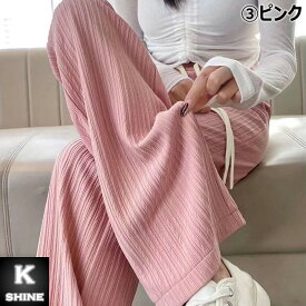 【ポイント5倍】 イージーパンツ ストレートパンツ レディース 股下68cm ゆったり ボトムス ゴム 伸縮 春 夏 秋 [イージーストレートパンツ(B)]