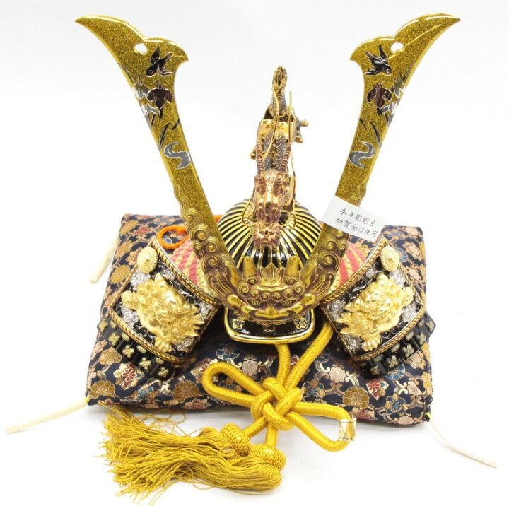 楽天市場】五月人形 兜床飾り【豪華龍獅子兜】 幅49cm[195it1074]瑞 