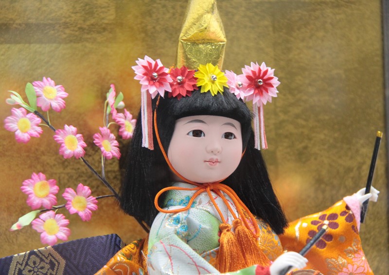 【楽天市場】アウトレット品 雛人形ケース人形 7号 舞踏人形 道成寺