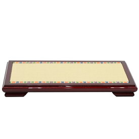 アウトレット品 雛人形平飾台 台のみ 20号 白壇塗 あおい 幅60cm (22a-ya-1219) インテリア ディスプレイ 見切処分品