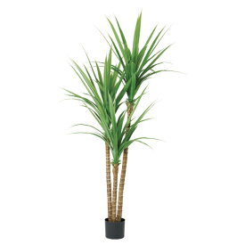 人工観葉植物 ハワイアングラスツリー （ポット付き） グリーン 高さ203cm （P291-a51075) （代引き不可） インテリアグリーン フェイクグリーン