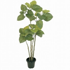 人工観葉植物 ウンベラータ 4F 高さ120cm （P198-fg5228) （代引き不可） インテリアグリーン フェイクグリーン
