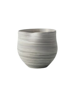 花瓶 フラワーベース Ceramic Display melanger メランジェ mix matt gray （1個入り） [171-582-181] [p58] 磁器/練り込み （代引き不可） インテリア ディスプレイ