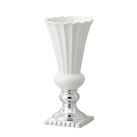 花瓶 フラワーベース Ceramic Display petiller ペティエ white （1個入り） [326-307-173] [p73] 陶器 （代引き不可） インテリア ディスプレイ