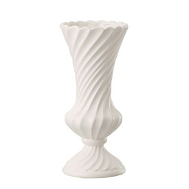 花瓶 フラワーベース Ceramic Display Spiral ll スパイラル matt white （1個入り） [326-774-101] [p74] 陶器 （代引き不可） インテリア ディスプレイ