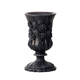花瓶 フラワーベース Ceramic Display Charles シャルル antique black （1個入り） [820-650-802] [p78] ポリレジン （代引き不可） インテリア ディスプレイ