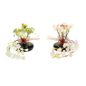 アウトレット品 雛人形 道具単品 背高 桜橘 結桜 末広 黒円台 高さ12cm (25a-ya-0563) インテリア ディスプレイ 見切処分品