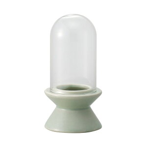 �ԕr �t�����[�x�[�X Funeral cherir �V�F���� celadon green �K���X�h�[���t�� �i1����j [159-531-410] [p117] �X�g�[���E�F�A �i������s�j �C���e���A �f�B�X�v���C