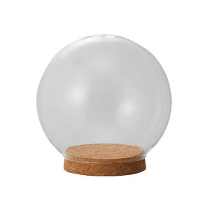 �K���X�x�[�X Glass Gift Glass Dome with Cork �K���X�h�[�� �E�B�Y �R���N natural �i1����j [777-433-000] [p138] �K���X �i������s�j �L�b�`�� �C���e���A �f�B�X�v���C