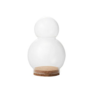 �K���X�x�[�X Glass Gift Glass with Cork SNOWMAN �K���X�E�C�Y�R���N �X�m�[�}�� clear �i1����j [777-492-000] [p136] �K���X �i������s�j �L�b�`�� �C���e���A �f�B�X�v���C