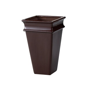ԕr t[x[X Stand SQUARE VASE XNGA x[X brown i1j [120-966-200] [p166] Xg[EFA isj CeA fBXvC