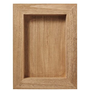 �ԕr �t�����[�x�[�X Frame Shabby wood frame �V���r�[�E�b�h�t���[�� natural brown �i1����j [680-036-202] [p182] �V�R�� �i������s�j �C���e���A �f�B�X�v���C