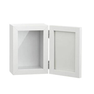 �ԕr �t�����[�x�[�X Frame Photo box IV vertical �t�H�g �{�b�N�X �t�H�[ ���@�[�e�B�J�� white �i1����j [680-882-100] [p177] MDF �i������s�j �C���e���A �f�B�X�v���C