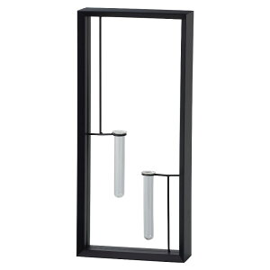 �ԕr �t�����[�x�[�X Glass Flower+ hanamado �n�i�}�h black �i1����j [680-802-800] [p30] �K���X �i������s�j �C���e���A �f�B�X�v���C
