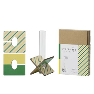 ԕr t[x[X Glass Flower+ t[ t[^e green×yellow i1j [991-010-403] [p43]  isj CeA fBXvC